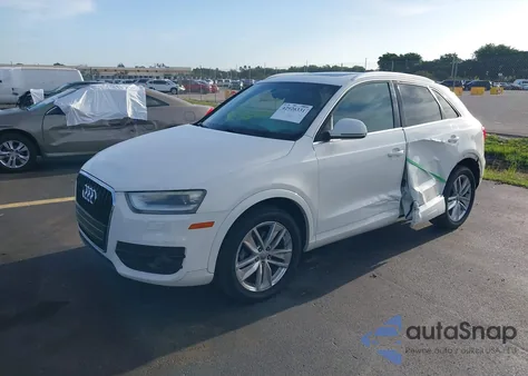 2015 Audi Q3 2.0T Prestige z USA, uszkodzony, nr VIN WA1FFCFS3FR010149